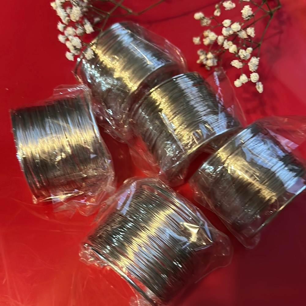 Metal wire bracelets 5 pcs ITAALE